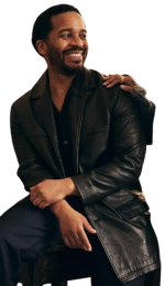Andre Holland The Dutchman Clay Leather Blazer - Image 2